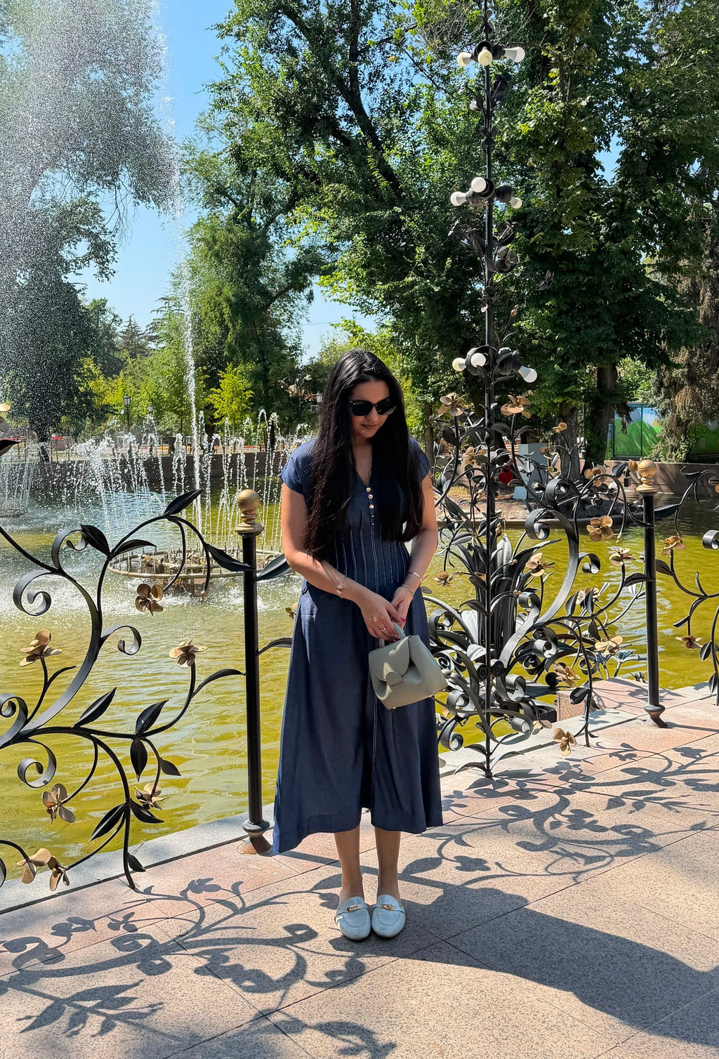 The Azure Midi Dress