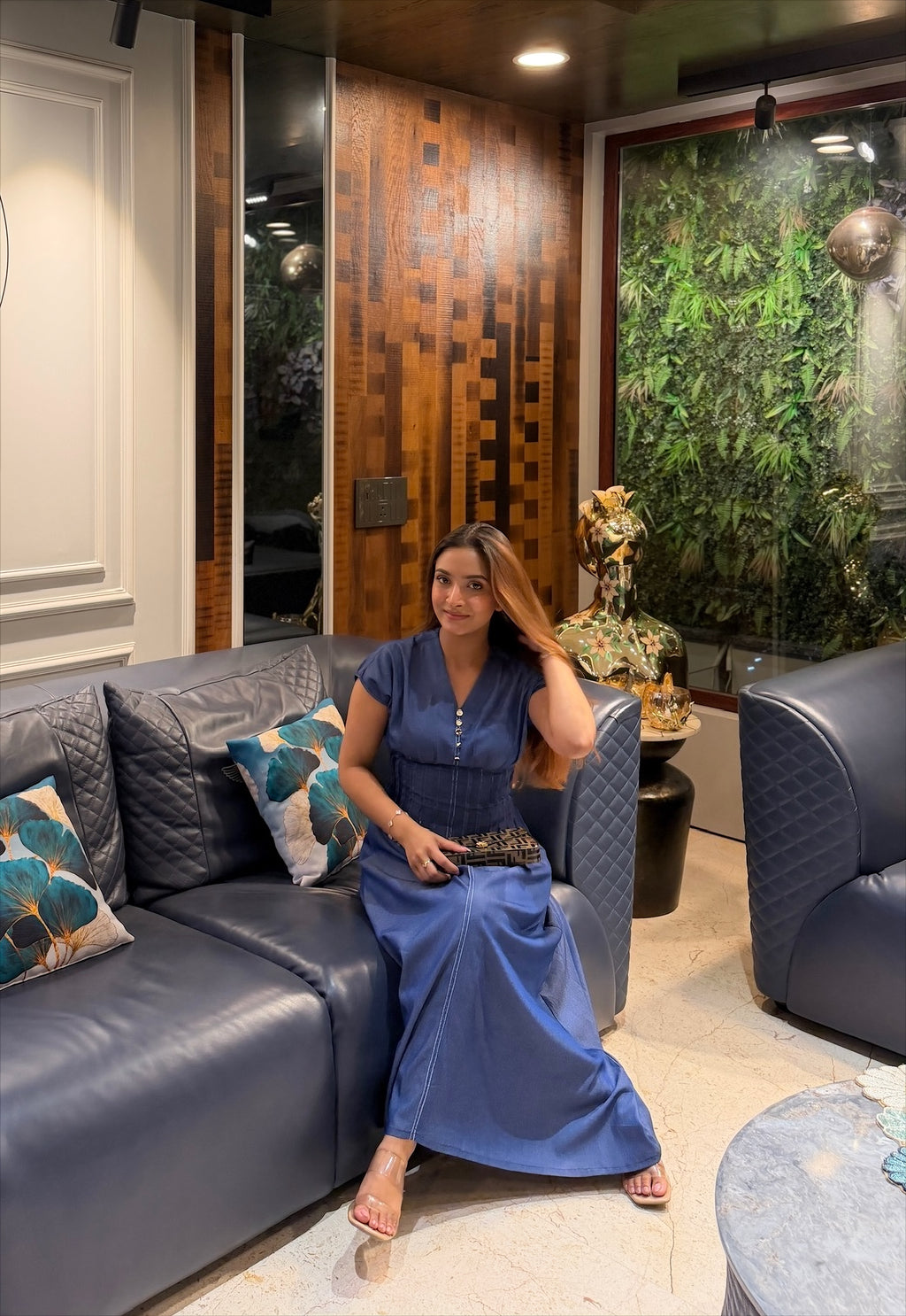 The Azure Midi Dress