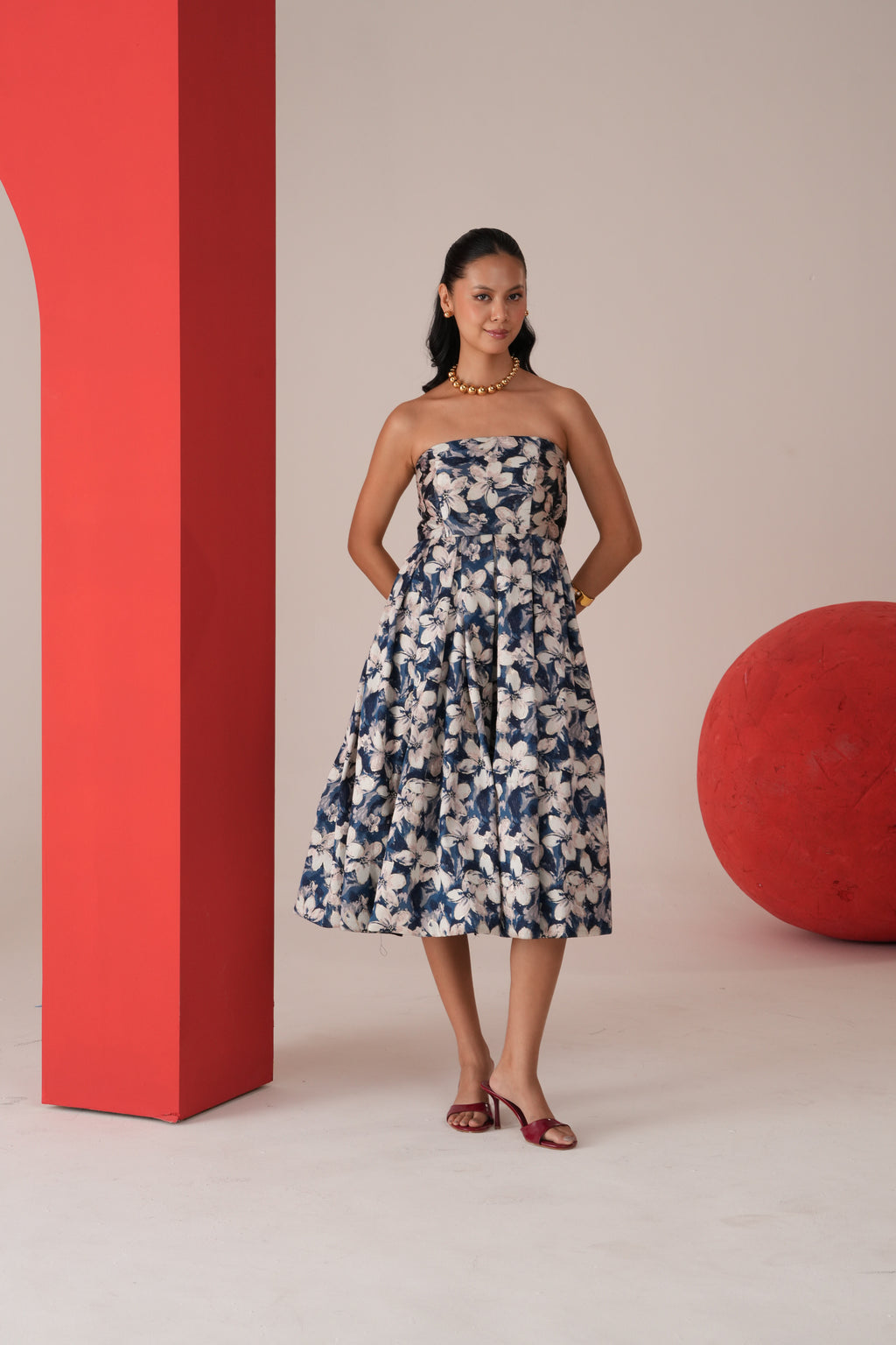 Midnight Bloom Dress