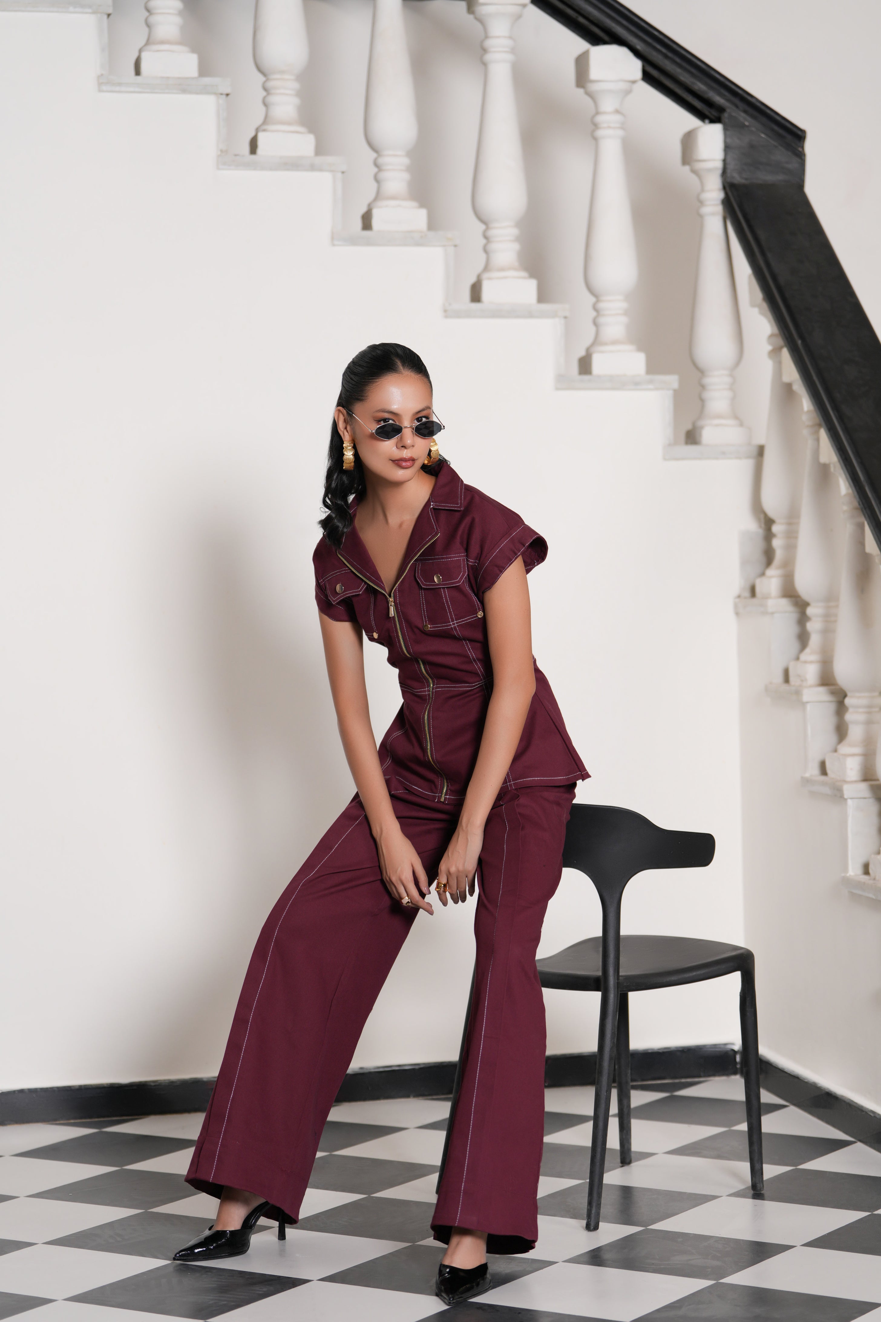 Berry Club Pants
