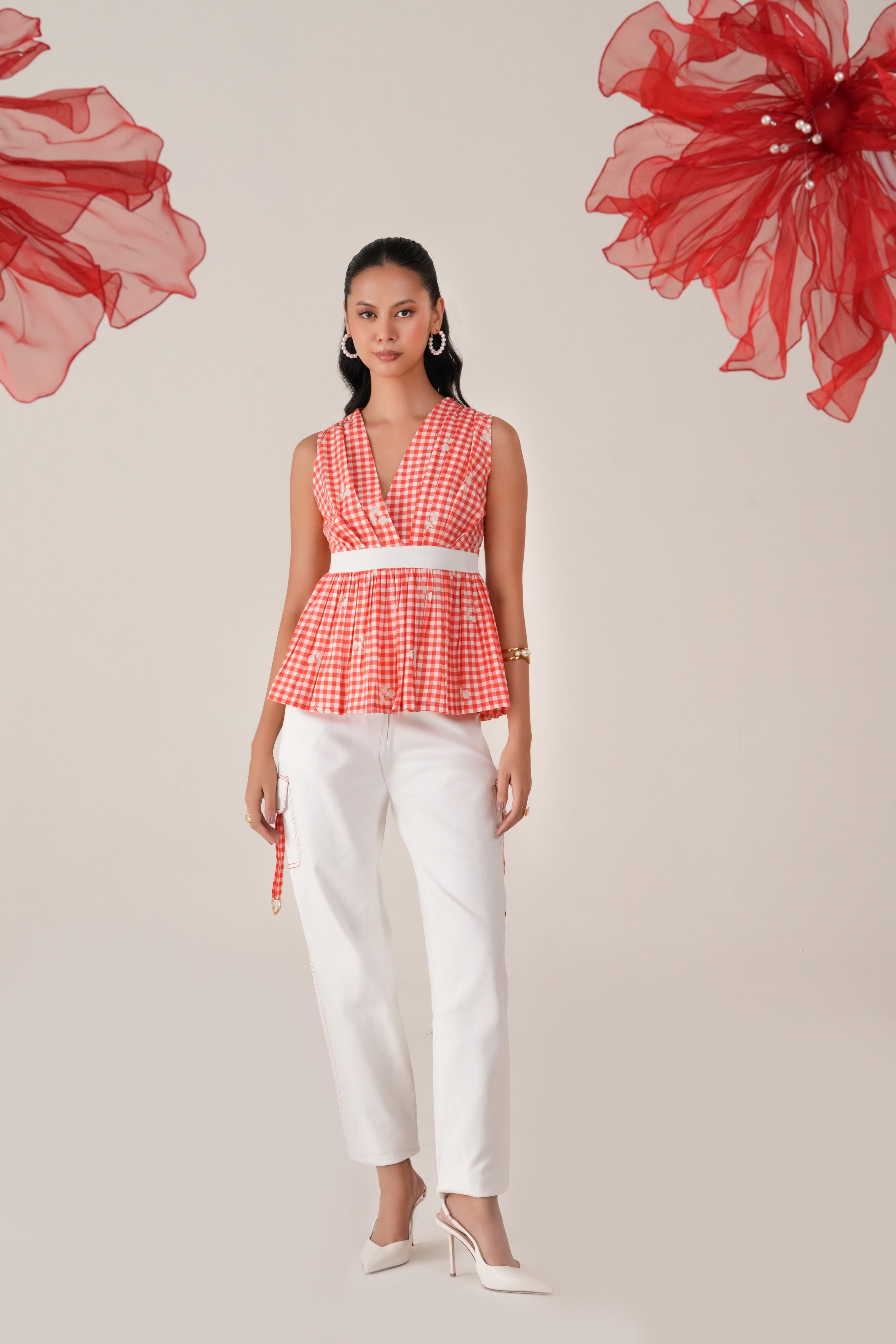 Sunset Check Co-ord Set