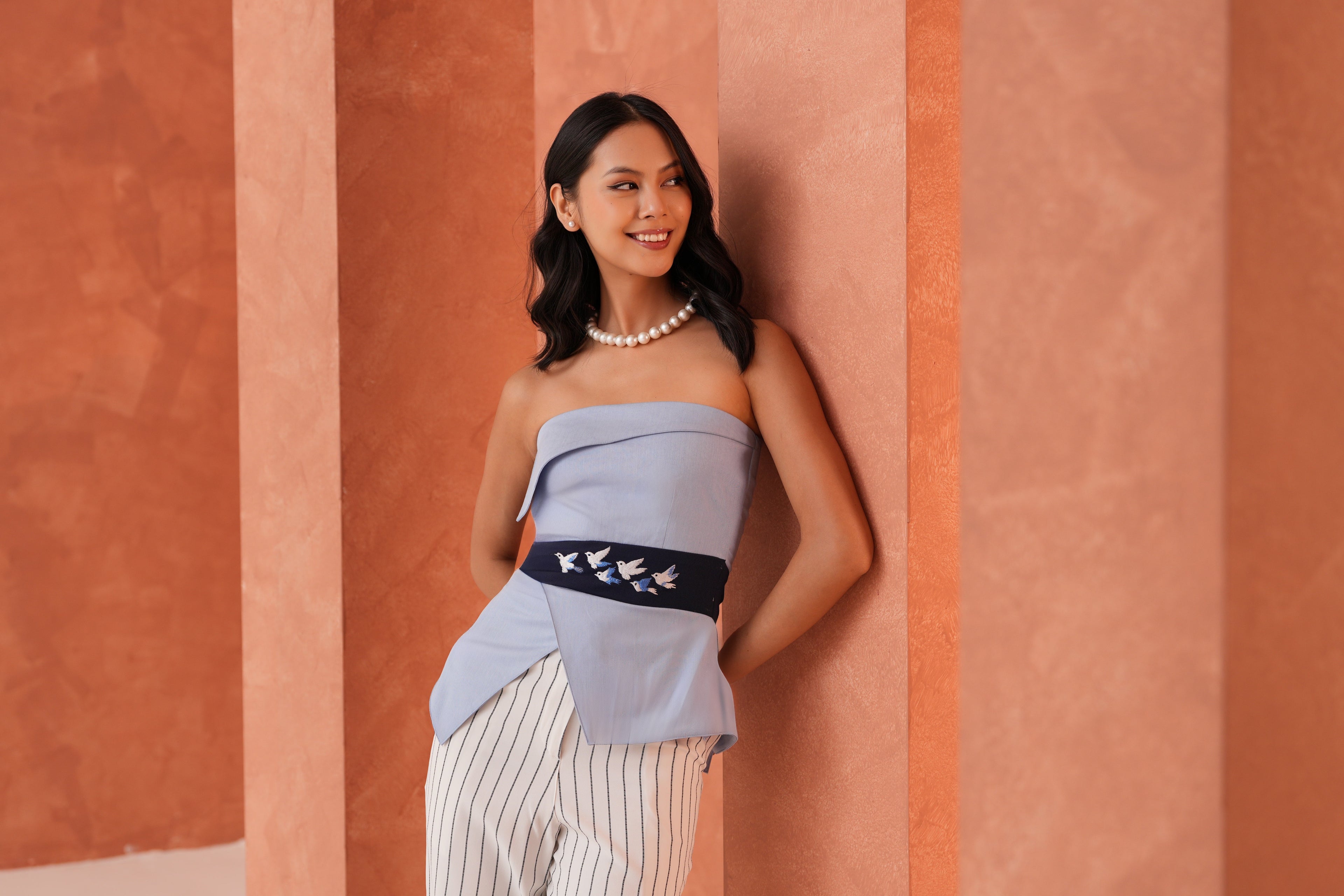 Blue Bird Muse Top