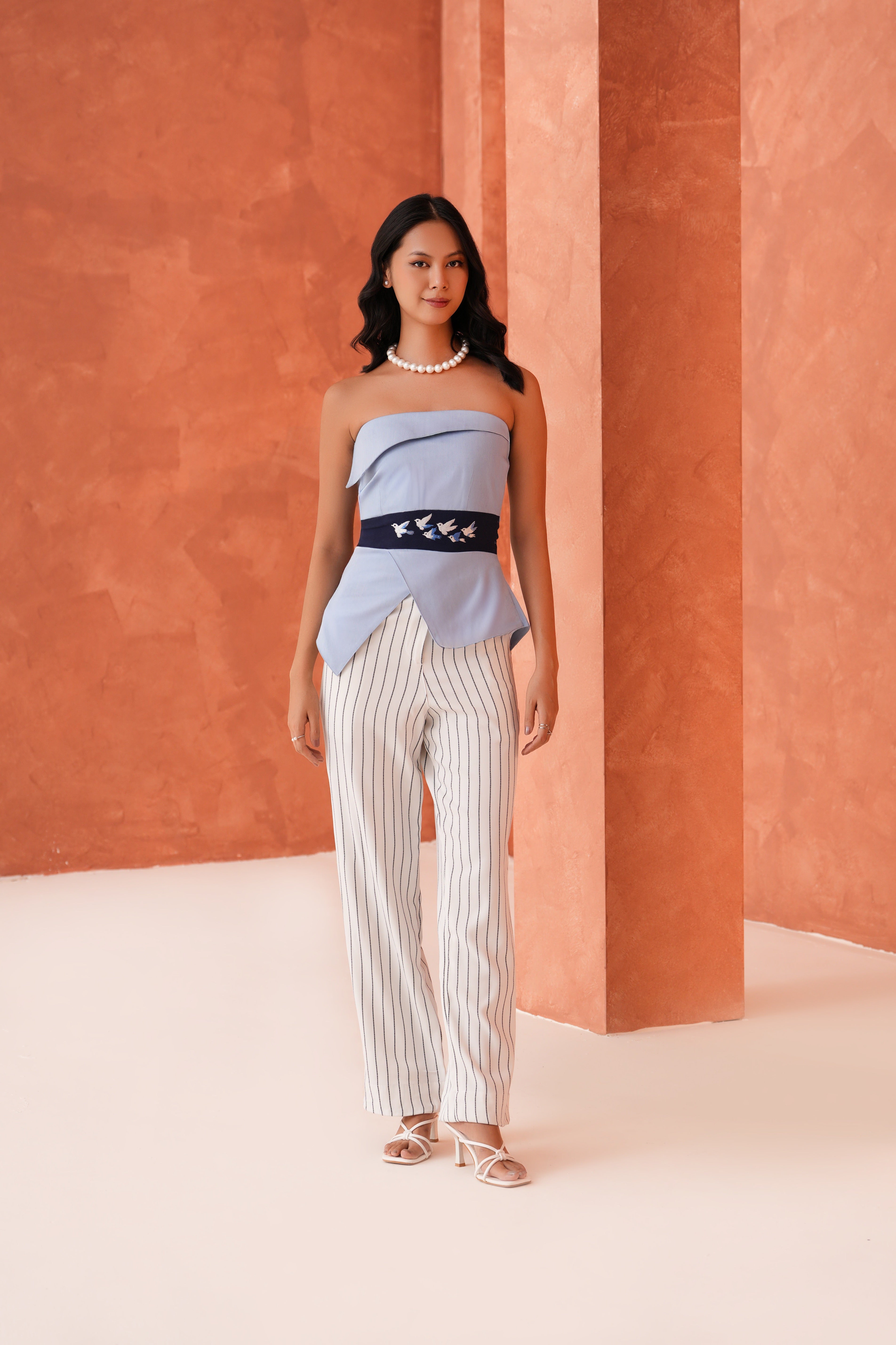 Blue Bird Muse Top