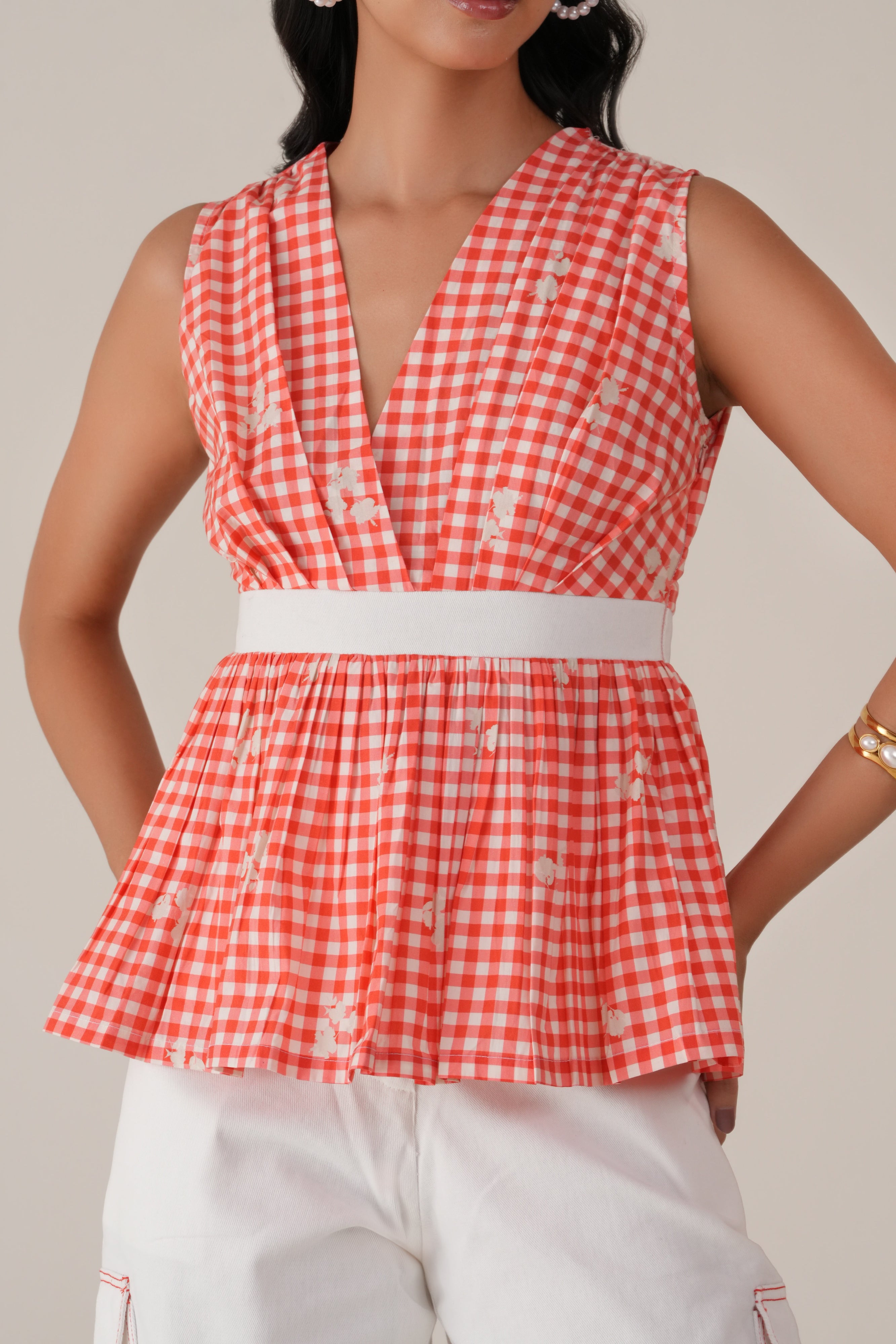 Sunset Check Co-ord Set